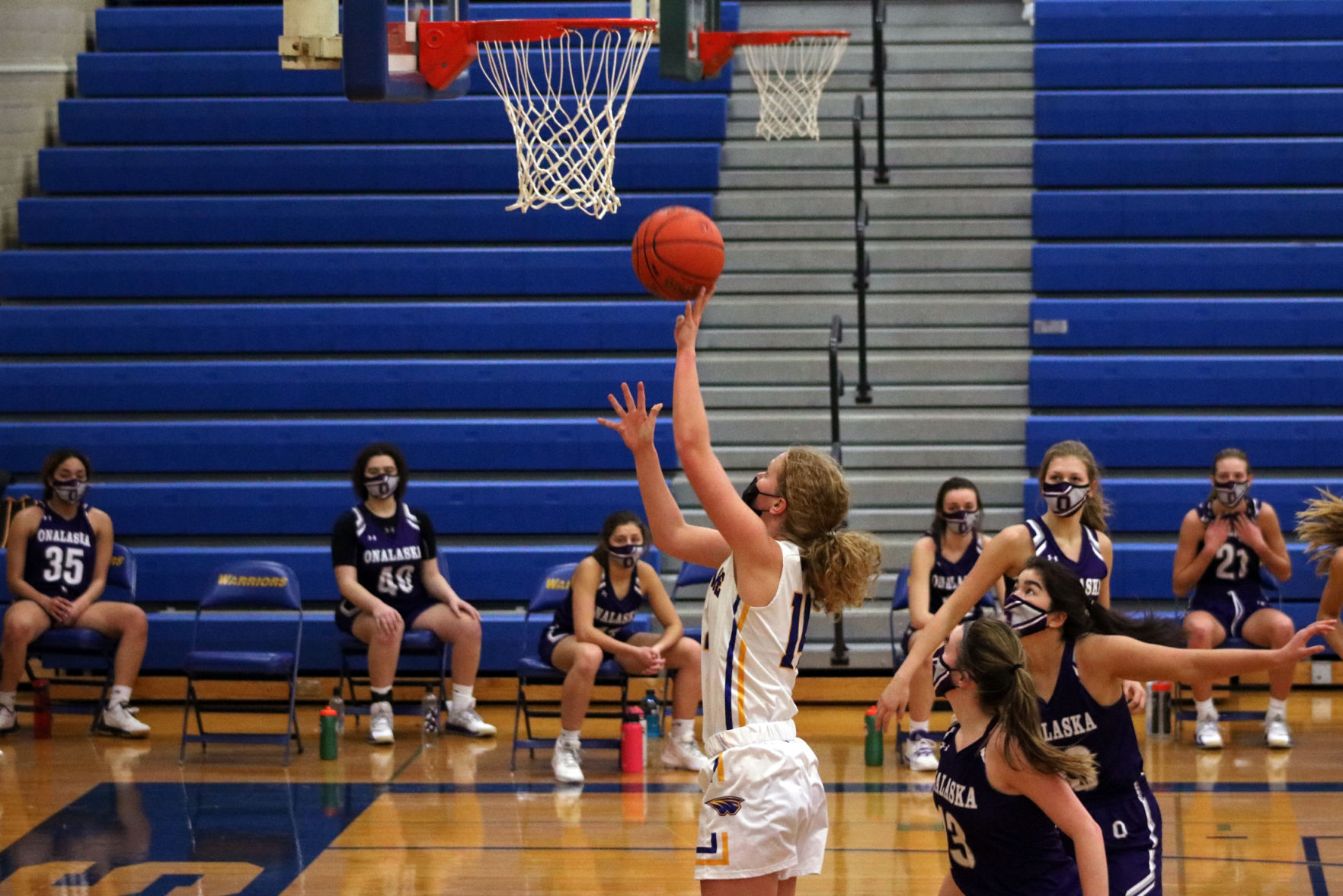 Rice Lake girls basketball vs. Onalaska 1-7-21